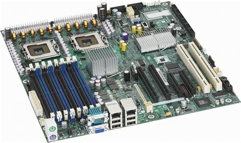 Intel S5000pslsatar Ssi Eeb 36 Extended Atx Server Motherboard Dual