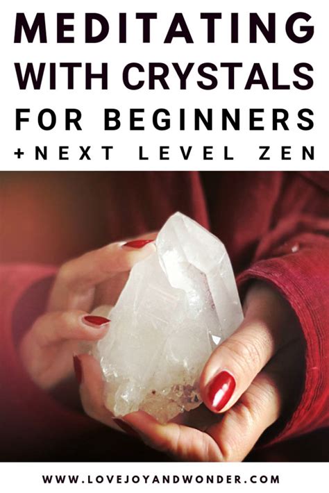 Meditating With Crystals For Beginners Next Level Zen Meditation