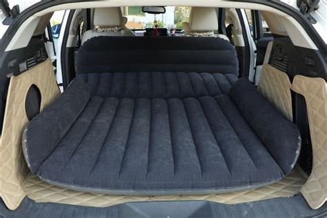Heavy Duty Inflatable Car Mattress Bed For Suv Minivan Back Seat