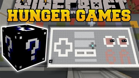 Minecraft Video Game Arcade Hunger Games Lucky Block Mod Modded