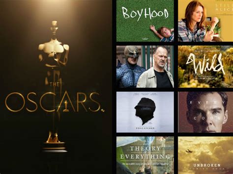 Today, we talk movies and tv. Oscars 2015 Predictions: Best Picture Nominations - Filmibeat