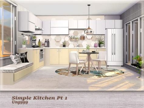 Sims 4 Cc Kitchen Opening Ts4 Cc Finds Kitchen 2 Custom Content