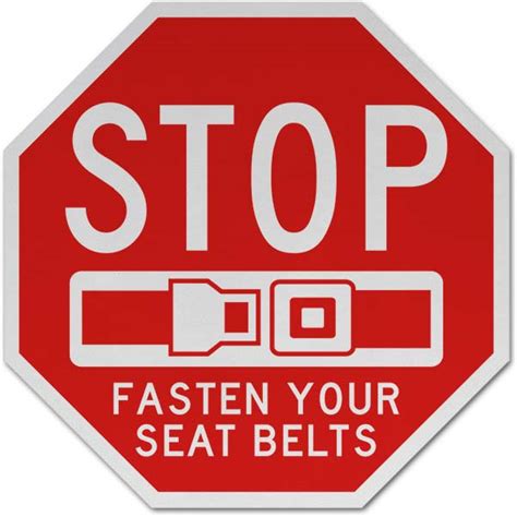 stop fasten your seat belts sign save 10 instantly