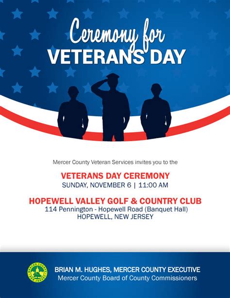 Upcoming Mercer Celebrates Veterans Day Sunday Nov 6