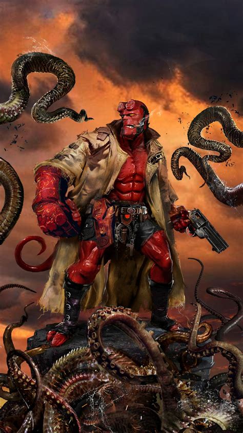 Hellboy By Uncannyknack On Deviantart Hellboy Art Superhero Art