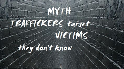 the myths and realities of human trafficking