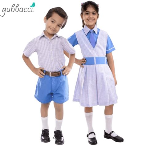 Montessori School Uniform Style 4 Kids School Dress Children School