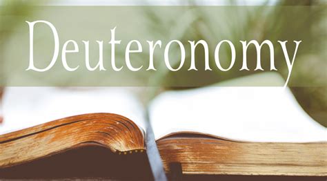 Deuteronomy