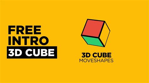 Videohive simple 3d logo reveal 29802035. FREE 3D CUBE INTRO #1 | FREE AFTER EFFECTS TEMPLATE - YouTube