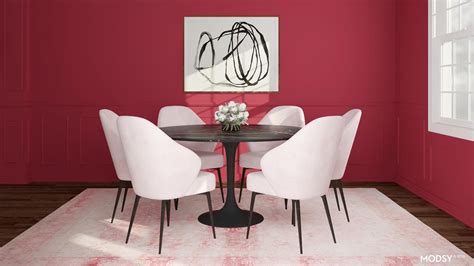 Crushing On This Pretty In Pink Dining Room Dining Room Design Ideas