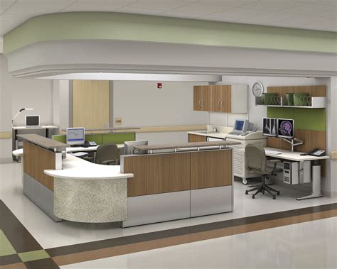 Ethospace Nurses Station Caregiver Work Environment Completa Cómoda