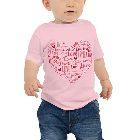 Love Baby T Shirt With Front And Back Designs Celebrated Children™
