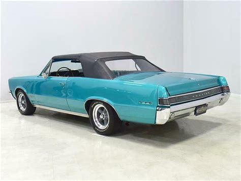 1965 Pontiac Gto 81634 Miles Reef Turquoise Convertible 389 Cubic Inch