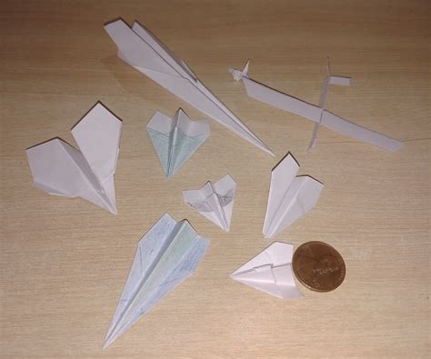 Tiny Paper Planes 8 Steps Instructables