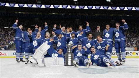 Nhl 15 Toronto Maple Leafs Stanley Cup Celebration Youtube