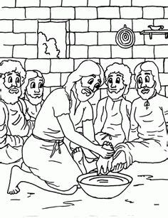 Check spelling or type a new query. Jesus Washes the Disciples Feet Coloring Page · Washing ...