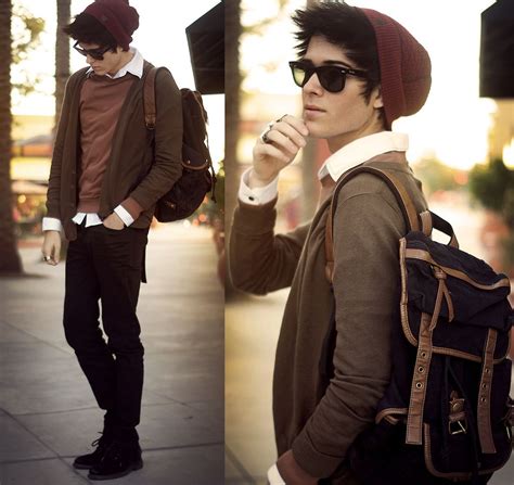 Backpack Hipster Style Outfits Hipster Outfits Hipster Mens Fashion