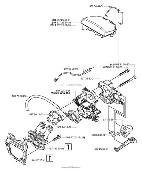 Husqvarna 55 Throttle Linkage Diagram