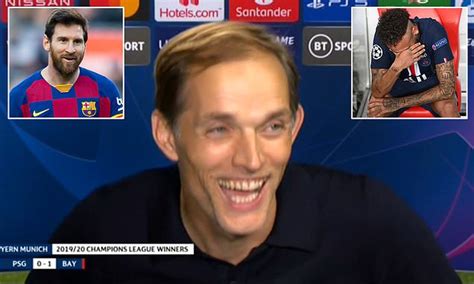 Tuchel is a better coach, so it makes sense given he was available. Thomas Tuchel laughs off suggestions he will react to PSG ...