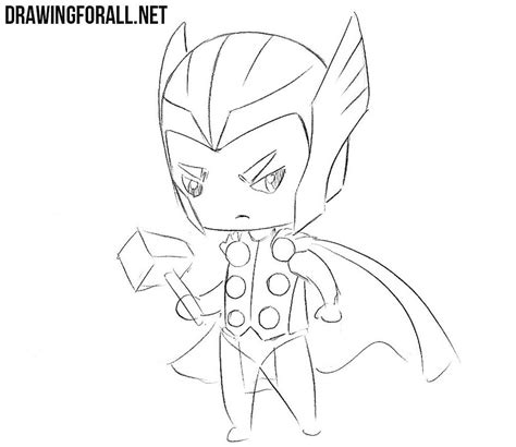 Clipping masks/alpha layers xhario 75 11 extra tutorial: How to Draw Chibi Thor | Drawingforall.net
