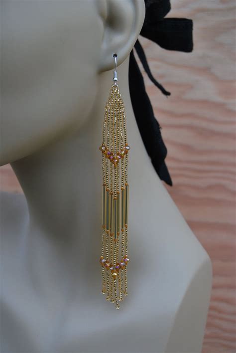 Pin By Amber Hartman On Beading Earring Patterns Beaded