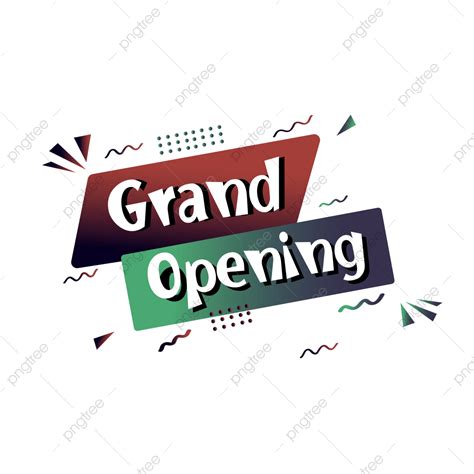 Grand Opening Text Vector Png Images Grand Opening Text Grand Opening