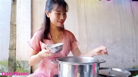 Beautiful Single Mother Made Very Delicious Jelly Beautiful Mom Youtube