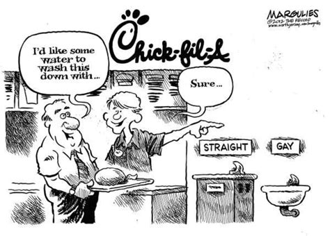 cartoonist talks about controversial chick fil a cartoon