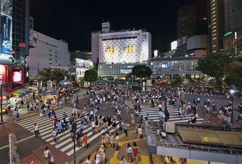 Whats A Pedestrian Scramble Videojapans Shibuya Crossing Asbury