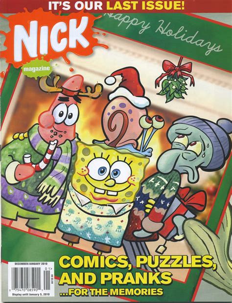 Noblemania The Last Issue Of Nickelodeon Magazine