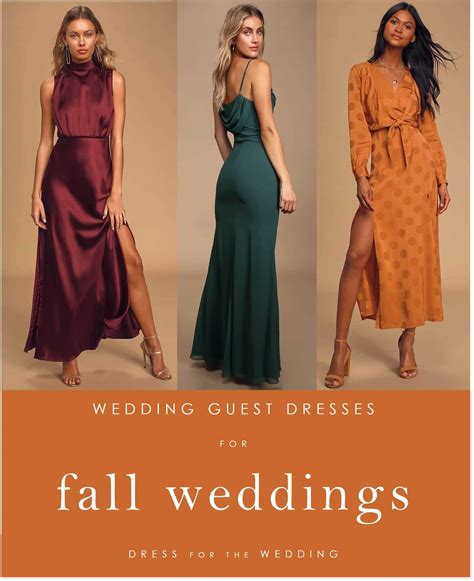 Fall Wedding Guest Dresses - Dress for the Wedding
