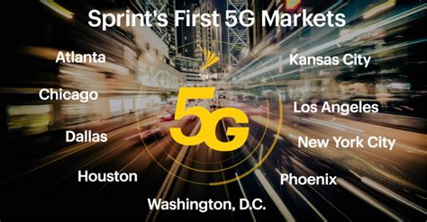 Sprint Announces More 5g Cities New York Kansas City And Phoenix
