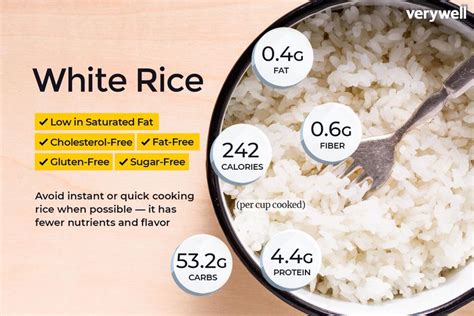 Rice Nutrition Facts Calories Carbs And Health Benefits