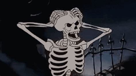 Spooky Skeleton Know Your Meme