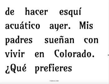 When you use an infinitive verb, the to is a part of the verb. Sentence Puzzle: Conjugated Verb + Infinitive by SenoraQ | TpT