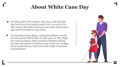 Find Out World White Cane Day Powerpoint Presentation