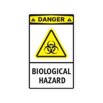 Danger Biological Hazard 14225 | Biological hazard, Hazard, Photo reference