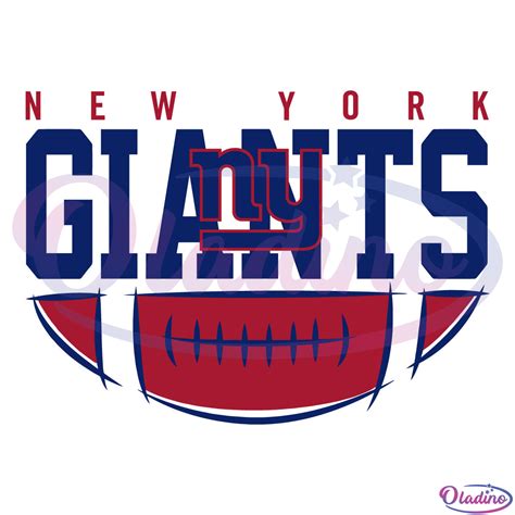 New York Giants Football Team Svg Digital File Giants Logo Svg