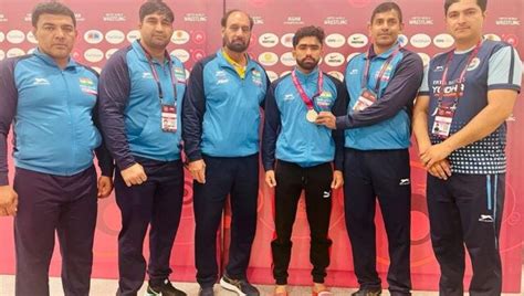 India Win Three Medals At Asian Wrestling Championships
