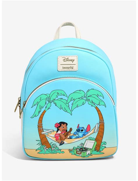 Loungefly X Disney Lilo And Stitch Large Backpack Town