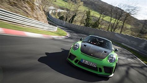 2019 Porsche 911 Gt3 Rs Shaves 24 Seconds Off Old Versions Nurburgring