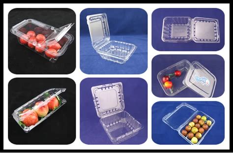 Hot Sale Disposable Plastic Transparent Fruit Packaging Box For Cherry