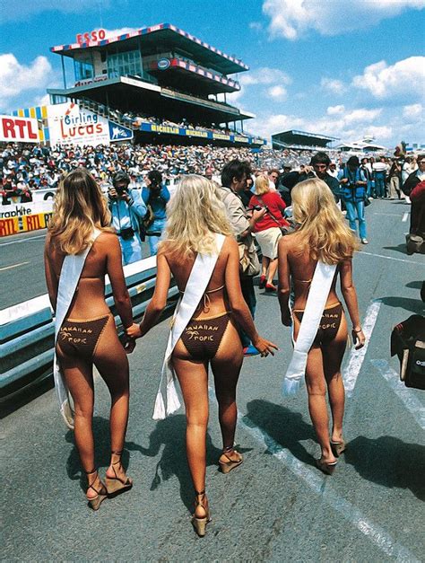 The Hawaiian Tropic Girls Strut Their Stuff At Le Mans In