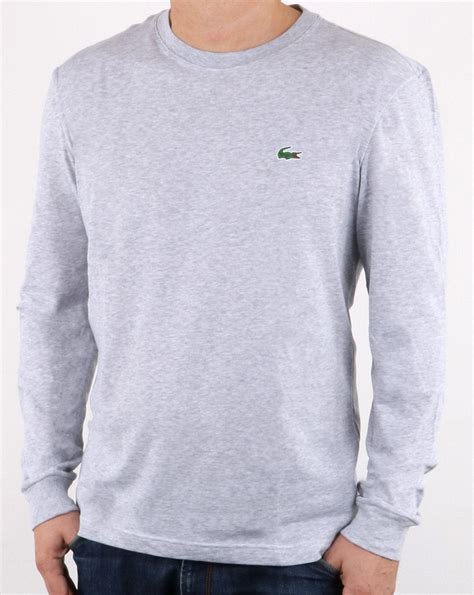 Check spelling or type a new query. Lacoste Long Sleeve T-shirt Grey, Mens, Tee, Smart, Cotton ...