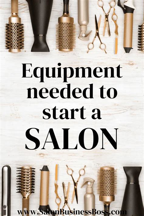 Equipment Needed To Start A Salon Salon Business Boss