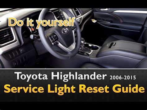 For 2004+ prius models carspec also recommends the hybrid transaxle fluid be changed at 100,000 miles. Toyota Highlander MAINT REQD Service light Oil Life Reset - YouTube