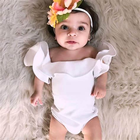 Sweet Princess Ruffles Sleeve Jumpsuit For Baby Mavigadget