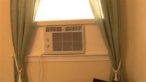 Make sure your air conditioner does not fall during installation. Air conditioning running off solar power. - YouTube