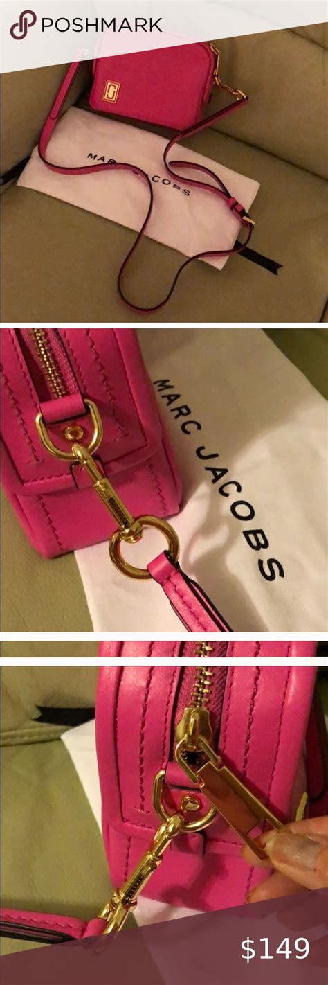 Marc Jacob Neon Hot Pink Crossbody W Dust Bag 😘 Bags Marc Jacobs