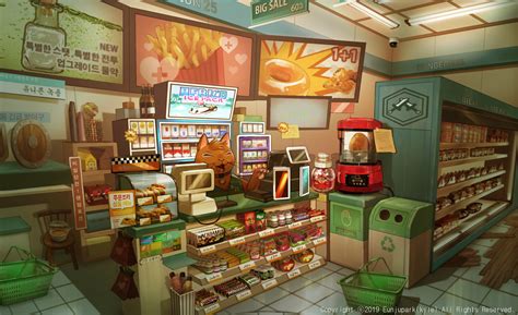 Fantasy Convenience Store By Eunju Park Imaginarymerchants